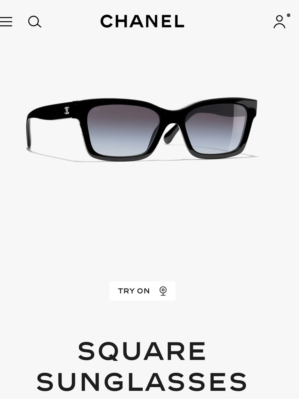 Chanel Square Sunglasses